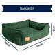 Cama Fábrica Pet Malaga Verde para Cães e Gatos