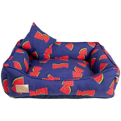 Cama Fábrica Pet Melancia Azul para Cães e Gatos