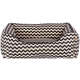 Cama Fábrica Pet Missoni Preta para Cães e Gatos