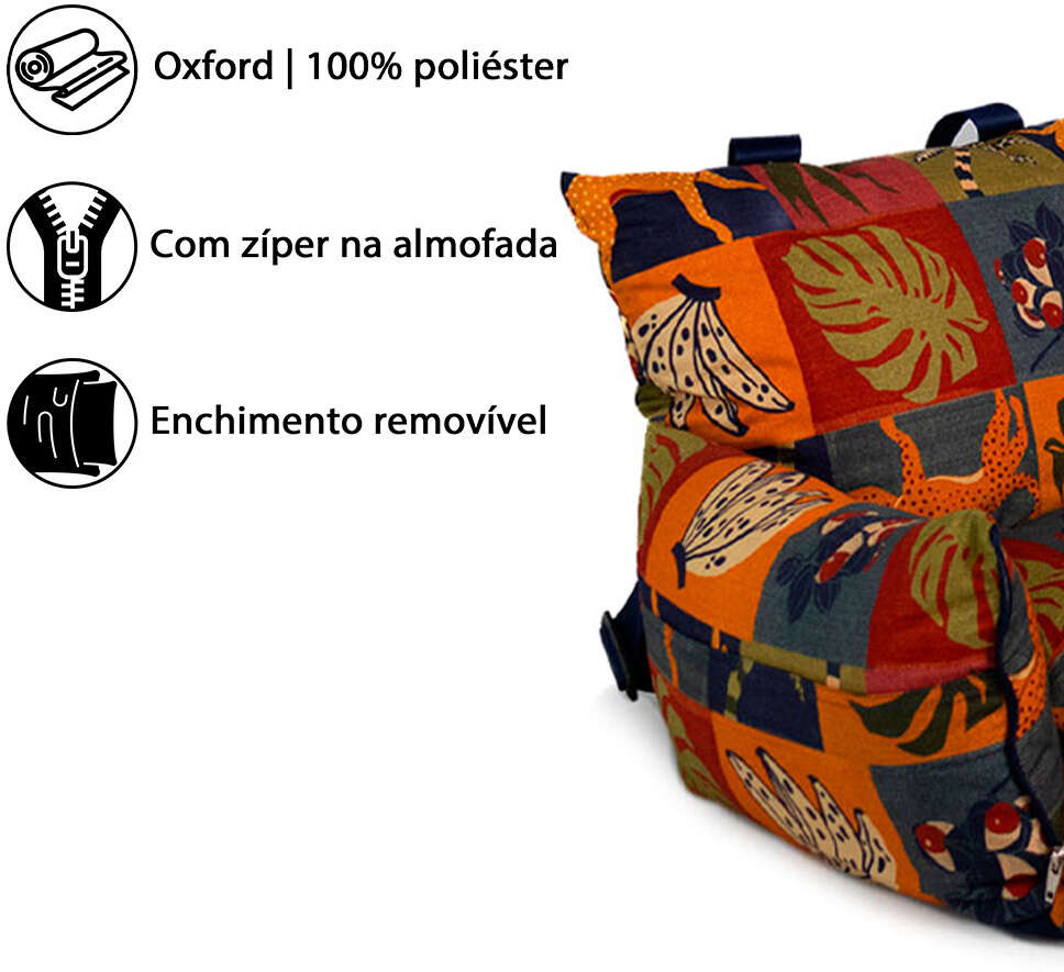 Cama Fábrica Pet Multibag Pantanal para Cães e Gatos - Tam. M