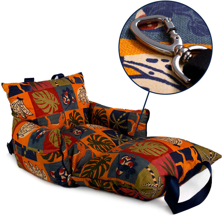 Cama Fábrica Pet Multibag Pantanal para Cães e Gatos - Tam. M