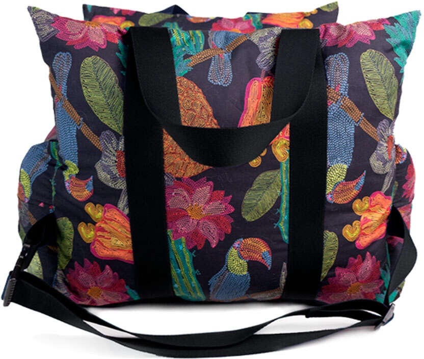 Cama Fábrica Pet Multibag Flor Noturna para Cães e Gatos - Tam. M
