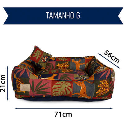 Cama Fábrica Pet Pantanal para Cães e Gatos