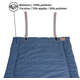 Colchonete Fábrica Pet Home Azul para Cães e Gatos”