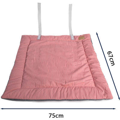 Colchonete Fábrica Pet Home Rosé para Cães e Gatos