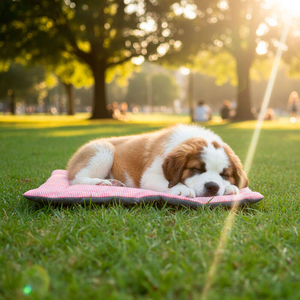 Colchonete Fábrica Pet Home Rosé para Cães e Gatos - Tam. Único