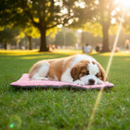 Colchonete Fábrica Pet Home Rosé para Cães e Gatos - Tam. Único