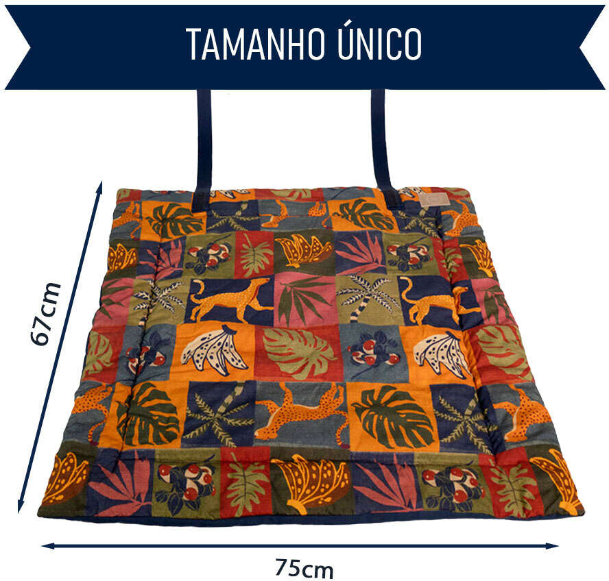 Colchonete Fábrica Pet Pantanal para Cães e Gatos - Tam. Único