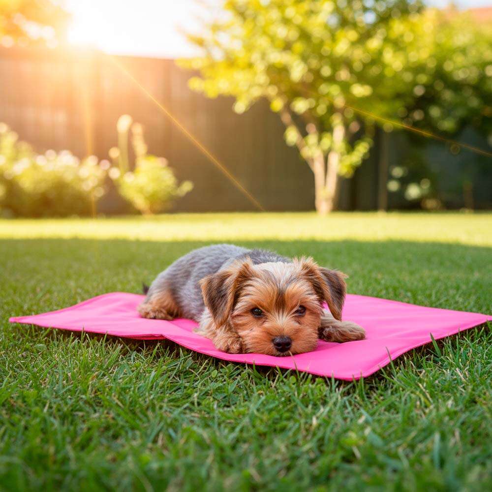 Tapete Gelado Fábrica Pet Pink para Cães e Gatos - Tam. M