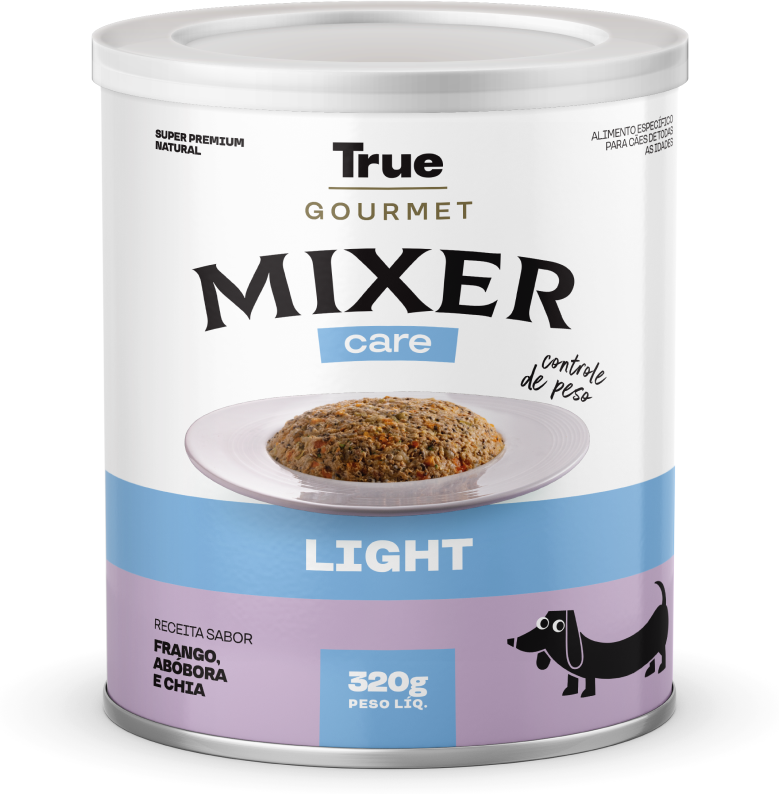 Ração Úmida True Mixer Care Light para Cães - 320 g