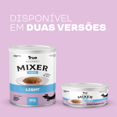 Ração Úmida True Mixer Care Light para Cães