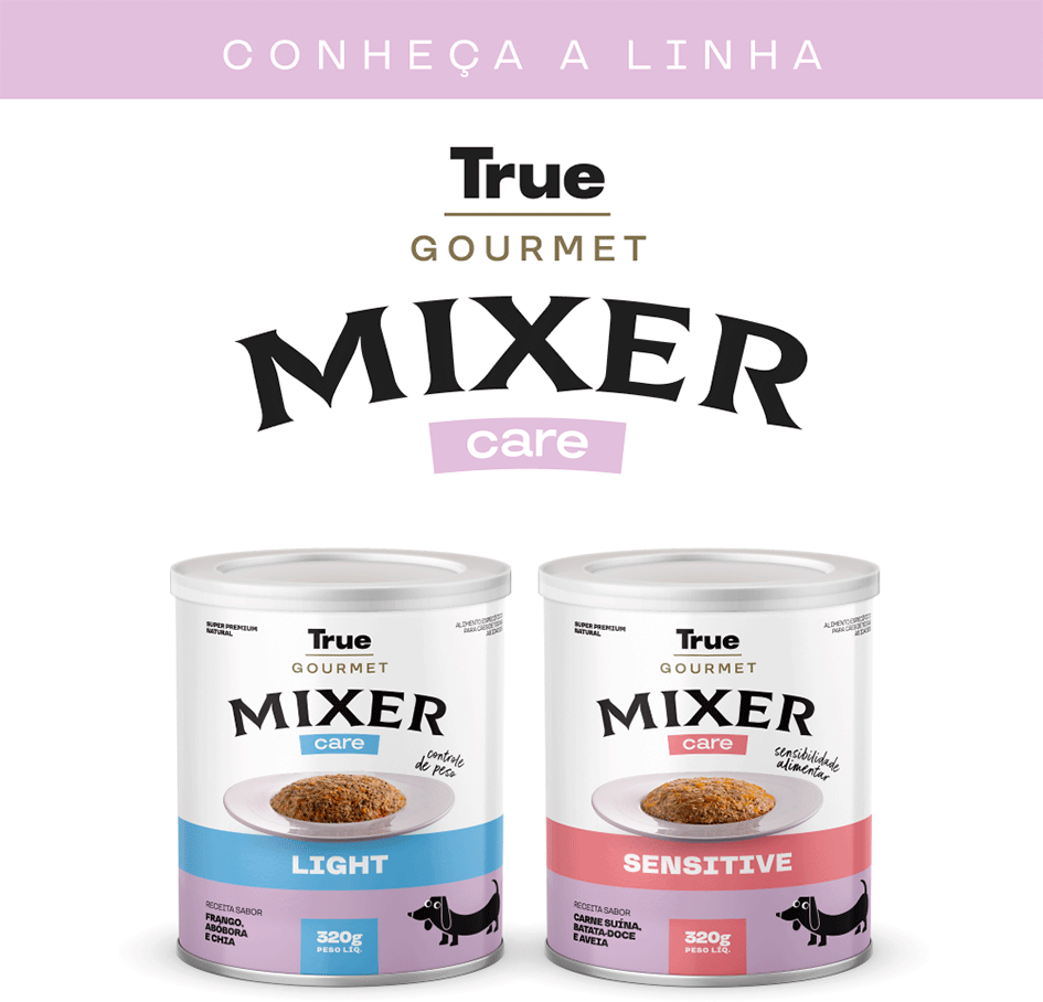 Ração Úmida True Mixer Care Sensitive para Cães - 320 g