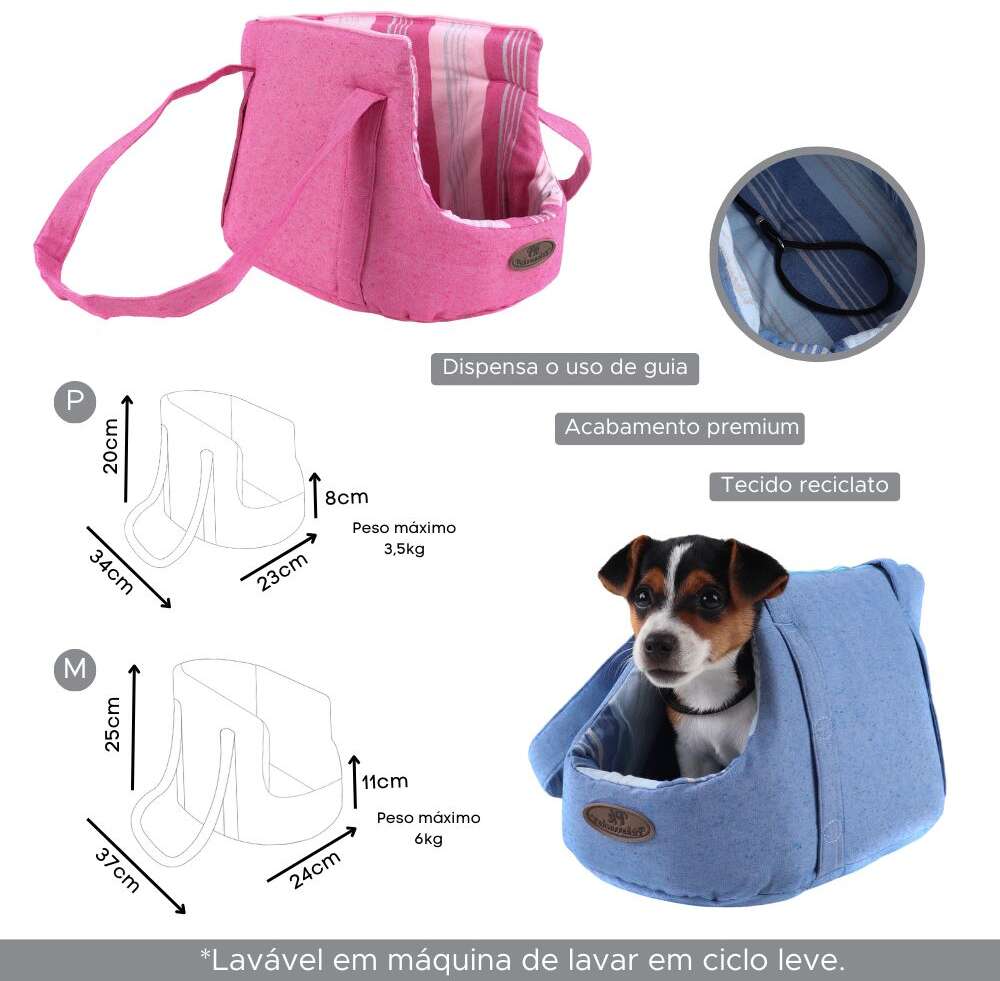 Bolsa Transporte Risk Rosa - Tam. 01