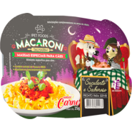 Massas Doogs Macaroni Talharim para Cães Adultos Sabor Carne - 25 g