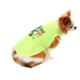 Camiseta Bichinho Chic Rock Star para Cães e Gatos Amarelo