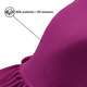 Vestido Fábrica Pet Canelado para Cães e Gatos Violeta