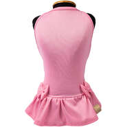Vestido Fábrica Pet Canelado para Cães e Gatos Rosa - Tam. GG