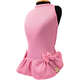 Vestido Fábrica Pet Canelado para Cães e Gatos Rosa”