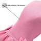 Vestido Fábrica Pet Canelado para Cães e Gatos Rosa”