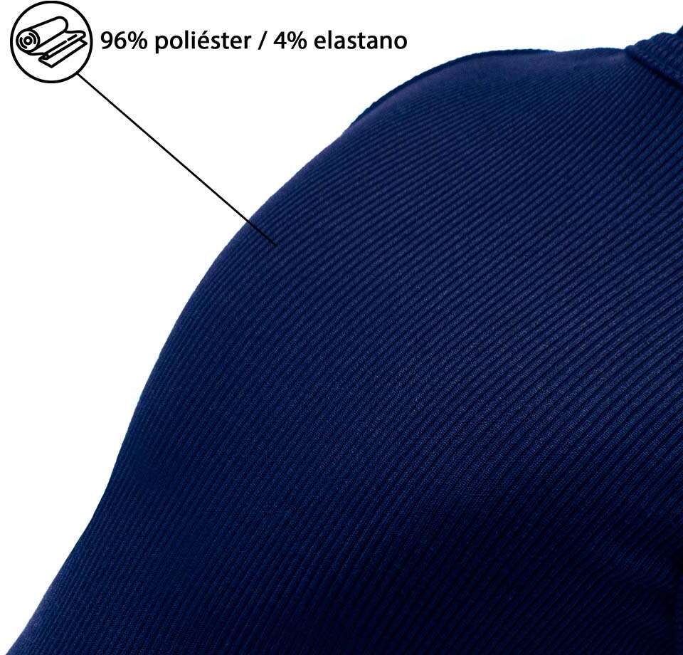 Regata Fábrica Pet Canelado para Cães e Gatos Azul - Tam. GG