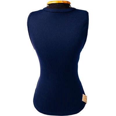 Regata Fábrica Pet Canelado para Cães e Gatos Azul