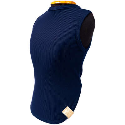 Regata Fábrica Pet Canelado para Cães e Gatos Azul