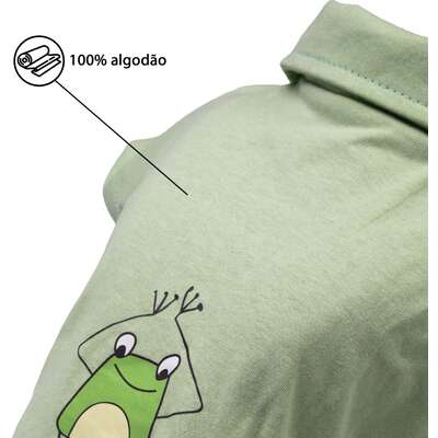 Polo Fábrica Pet Sapo para Cães e Gatos Verde