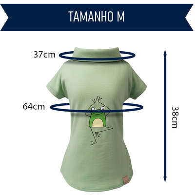 Polo Fábrica Pet Sapo para Cães e Gatos Verde