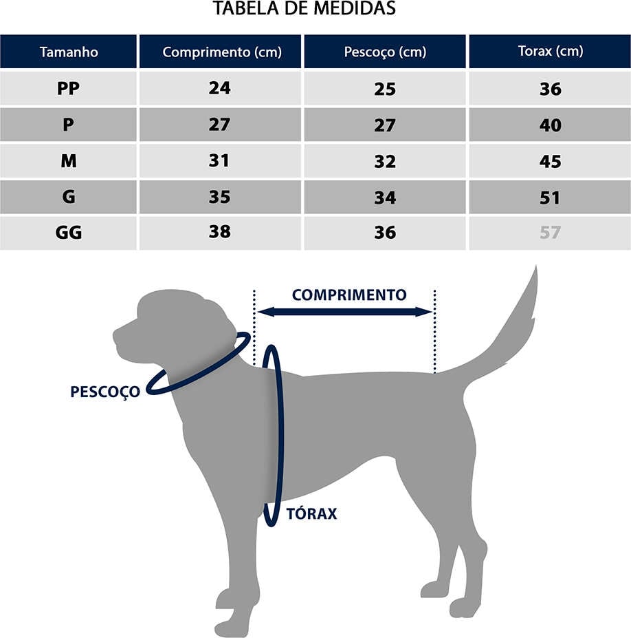 Vestido Fábrica Pet Listrado para Cães e Gatos Cinza - Tam. GG