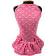 Vestido Fábrica Pet Laço para Cães e Gatos Rosa