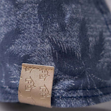Blusa Gola Careca Fábrica Pet Estampada para Cães e Gatos Azul - Tam. G