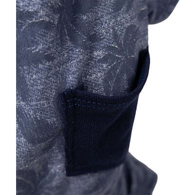 Blusa Gola Careca Fábrica Pet Estampada para Cães e Gatos Azul