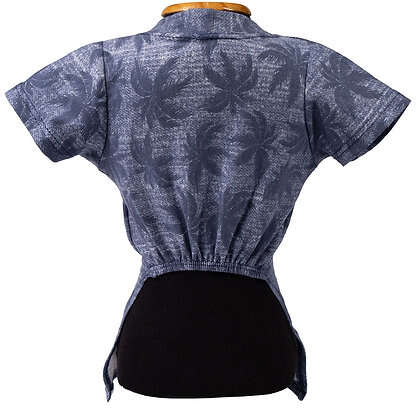 Blusa Gola Careca Fábrica Pet Estampada para Cães e Gatos Azul - Tam. G