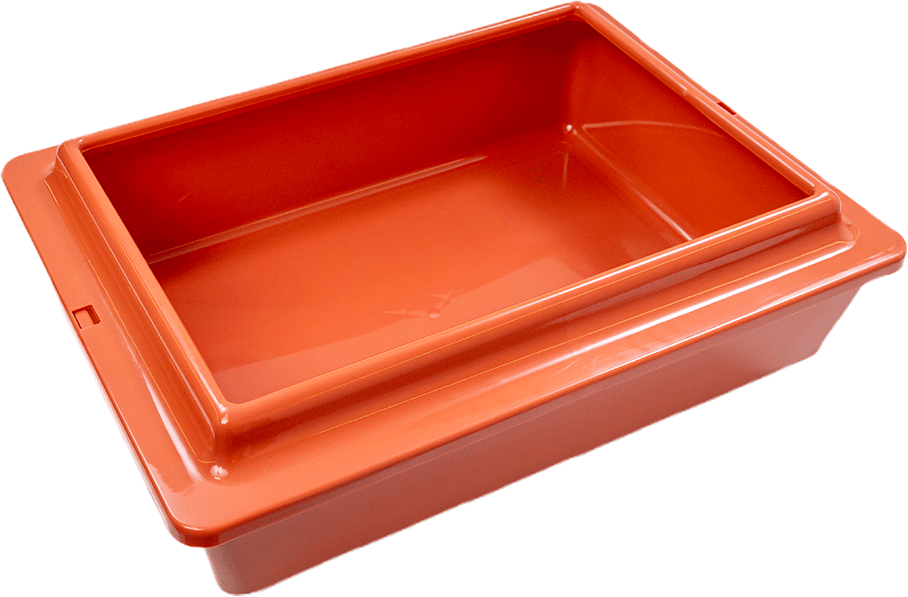 Bandeja Higiênica São Pet com Borda Terracota para Gatos - Tam. Único