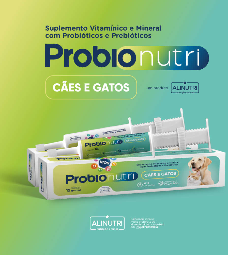 Suplemento Alimentar Probionutri Alinutri para Cães e Gatos - 12 g