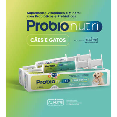 Suplemento Alimentar Probionutri Alinutri para Cães e Gatos