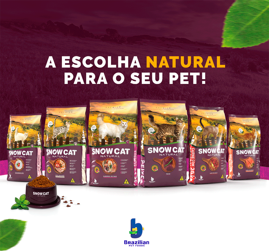 Ração Seca Snow Cat Sabores do Mar para Gatos Adultos - 25Kg