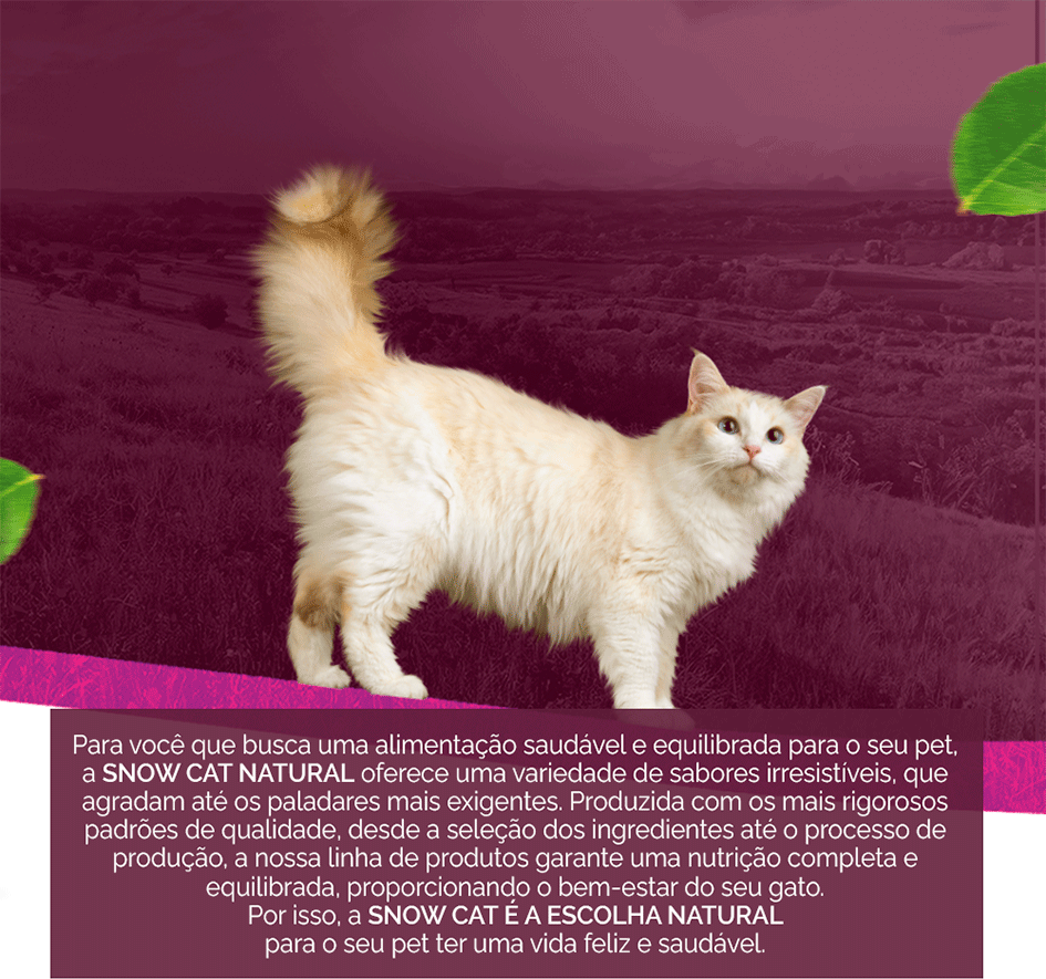 Ração Seca Snow Cat Sabores do Mar para Gatos Adultos - 25Kg