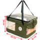 Bolsa de Transporte Aerial São Pet Verde para Cães e Gatos
