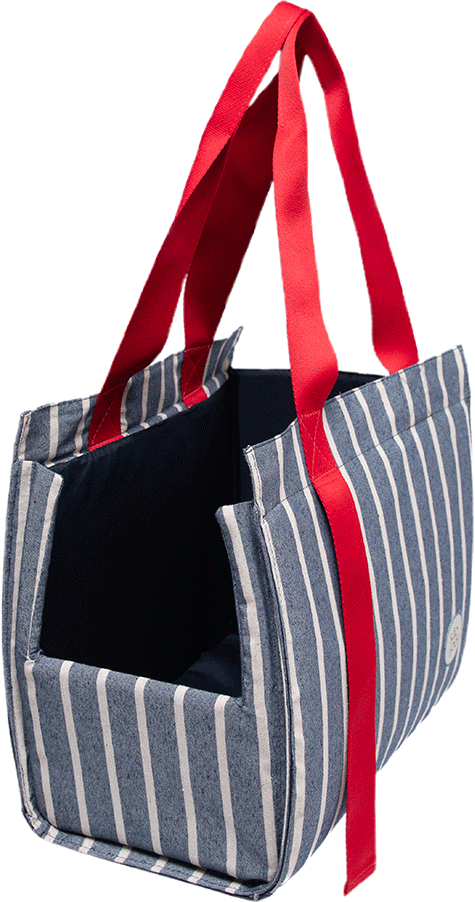 Bolsa de Passeio Ipanema São Pet Azul para Cães e Gatos - Tam. Único