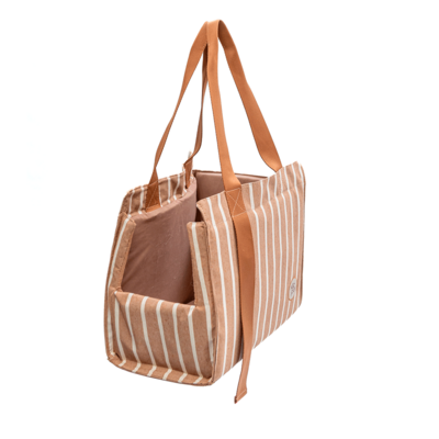 Bolsa de Passeio Ipanema São Pet Bege para Cães e Gatos