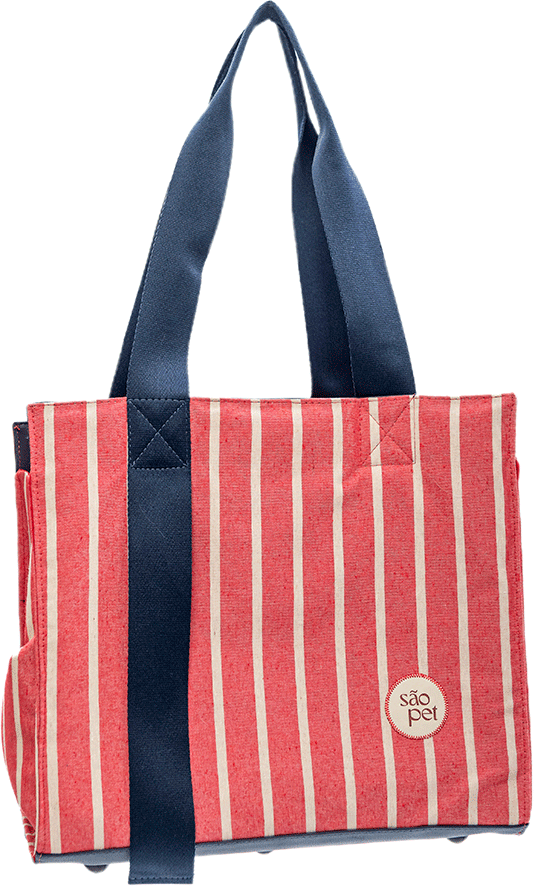 Bolsa de Passeio Ipanema São Pet Vermelha para Cães e Gatos - Tam. Único