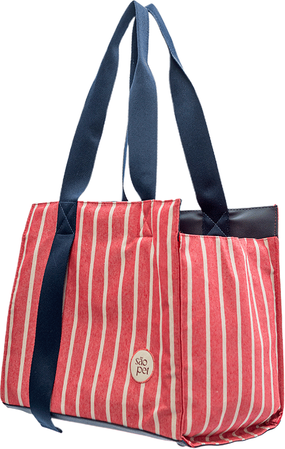 Bolsa de Passeio Ipanema São Pet Vermelha para Cães e Gatos - Tam. Único