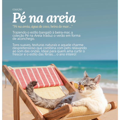 Cadeira Búzios São Pet Vermelha para Cães e Gatos