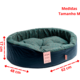 Cama São Pet Eur Criative Verde para Cães e Gato