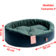 Cama São Pet Eur Criative Verde para Cães e Gato