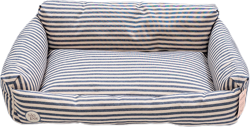 Cama São Pet Ilhéus Azul para Cães e Gatos - Tam. G