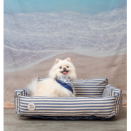 Cama São Pet Ilhéus Azul para Cães e Gatos - Tam. P