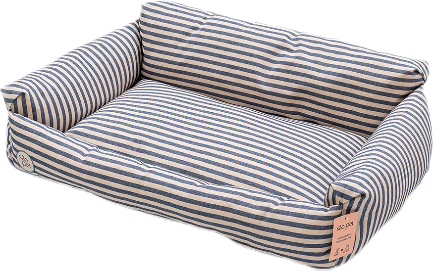 Cama São Pet Ilhéus Azul para Cães e Gatos - Tam. G