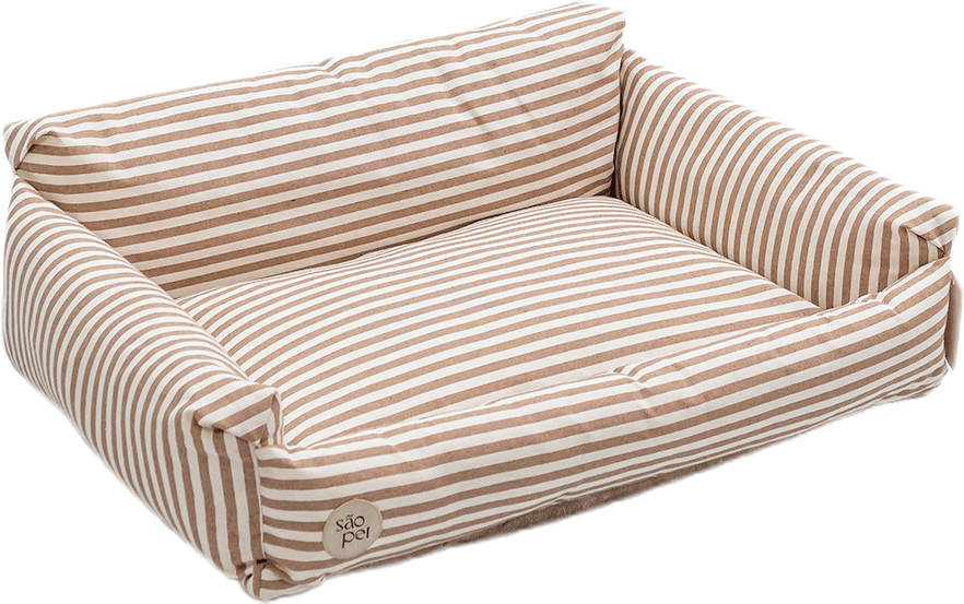 Cama São Pet Ilhéus Bege para Cães e Gatos - Tam. P